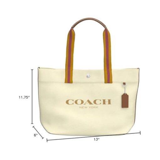 Coach Canvas Tote - Image 11